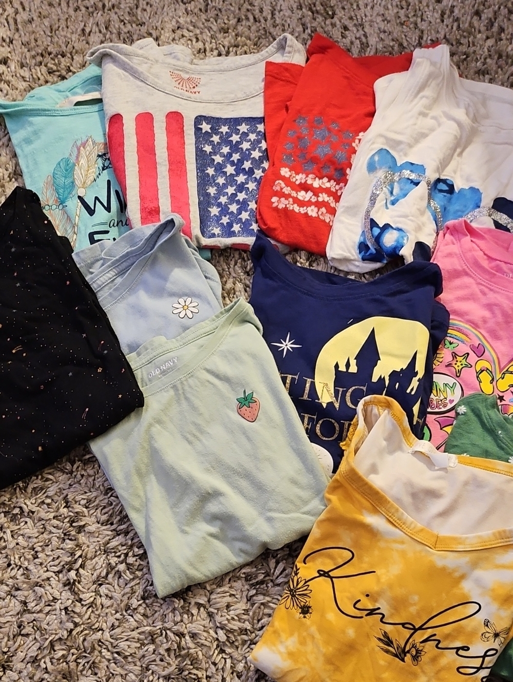 Kids Mixed Graphic Tee Bundle!